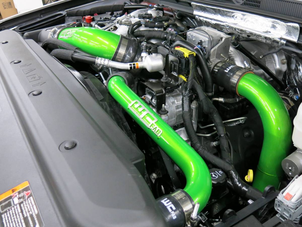 WCFab 2017-2019 L5P Duramax Upper Coolant Pipe Kit