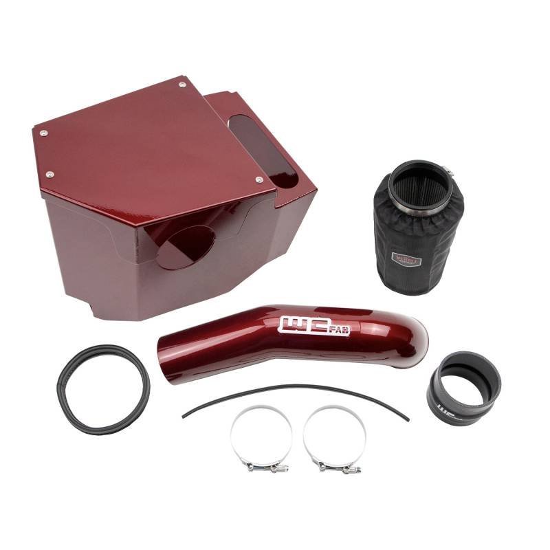 WC Fab 2020-2024 L5P DURAMAX 4" INTAKE KIT WITH AIR BOX STAGE 2
