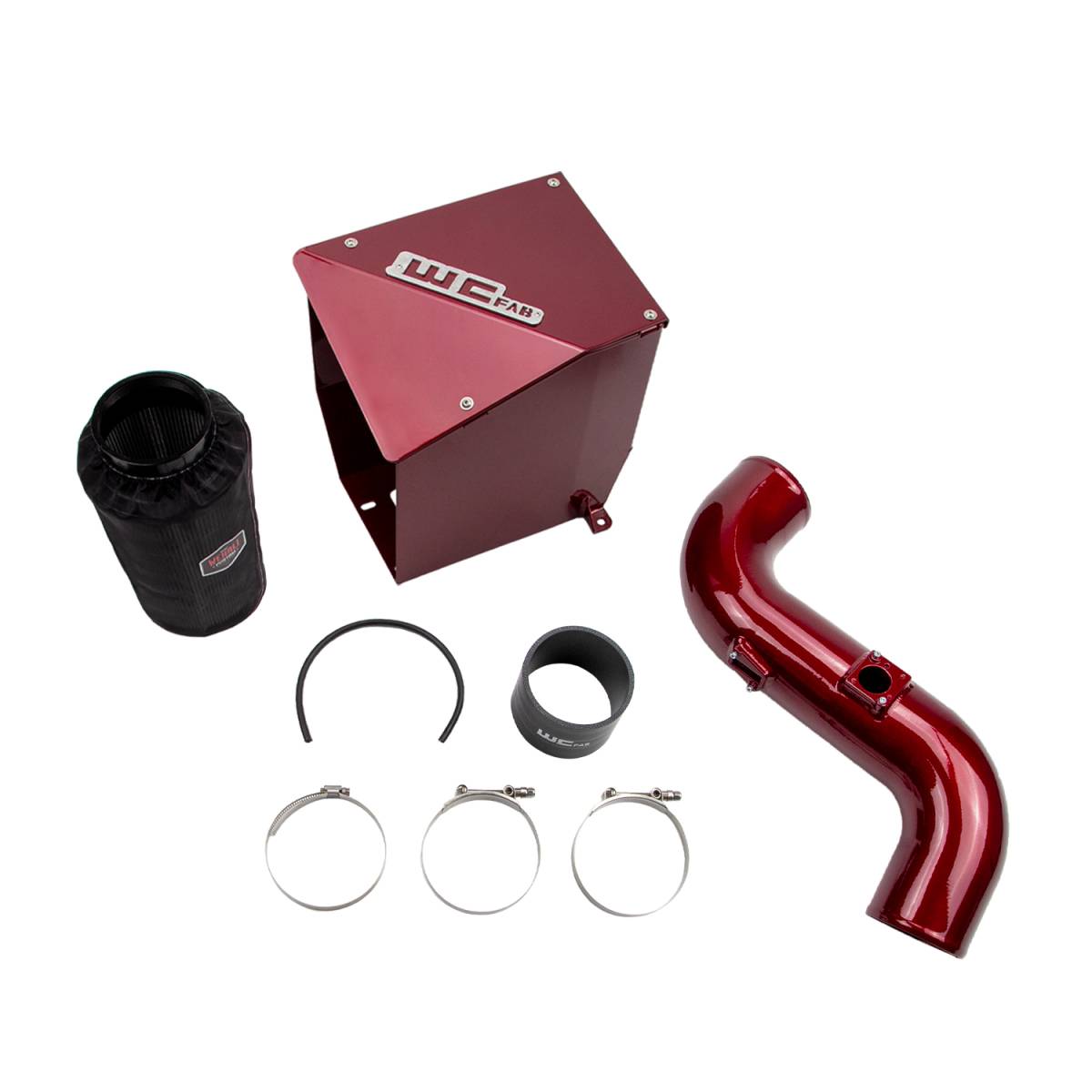 WCFab 2011-2016 LML Duramax 4" Cold Air Intake Kit with Air Box