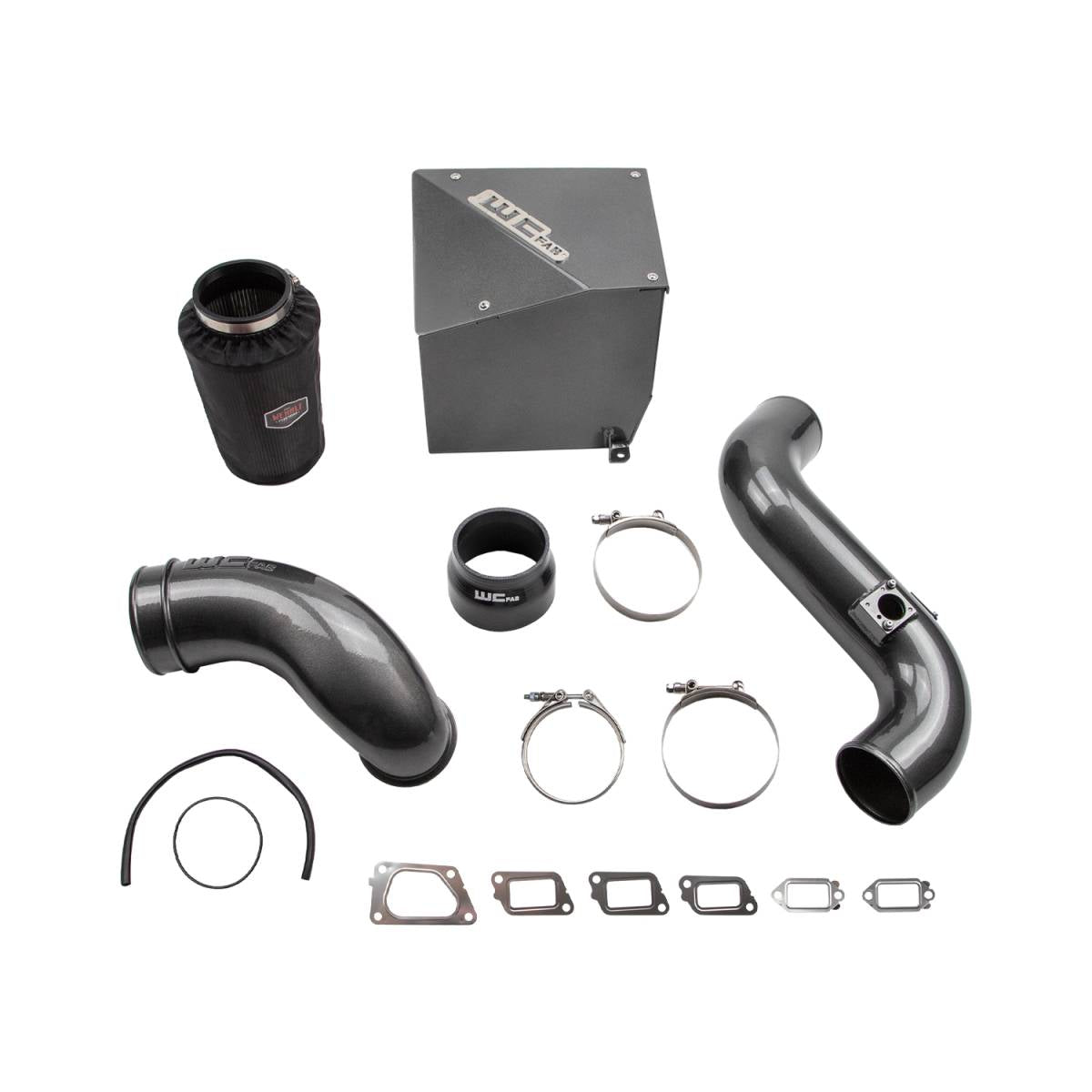 WCFab 2011-2016 LML Duramax 4" Intake Kit with Air Box Stage 2