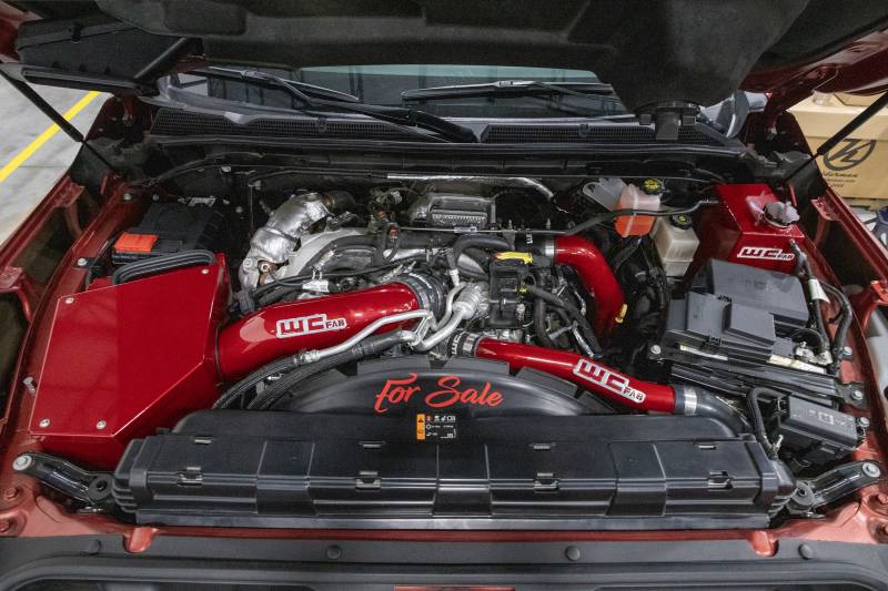WCFab 2020-2024 L5P DURAMAX 4" INTAKE KIT WITH AIR BOX STAGE 2