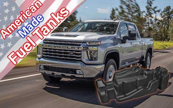 Titan Extra Capacity Fuel Tank for 2020-2024 GM 2500/3500HD Duramax
