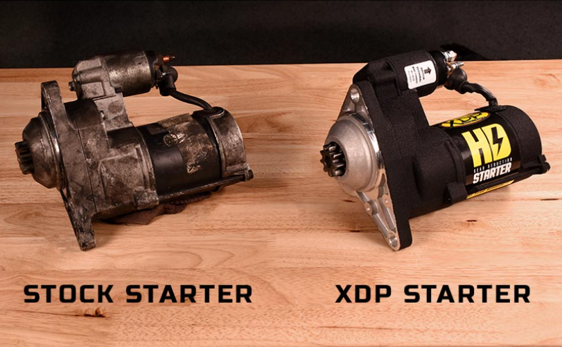 XDP WRINKLE BLACK HD GEAR REDUCTION STARTER