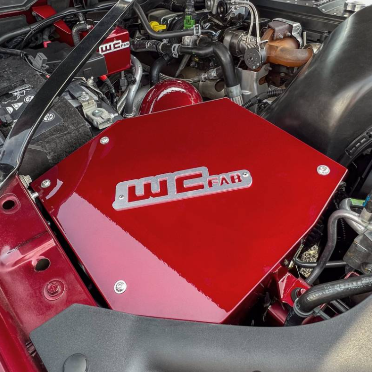 WCFab 2019-2024 6.7 Cummins 5" Intake Kit with Air Box