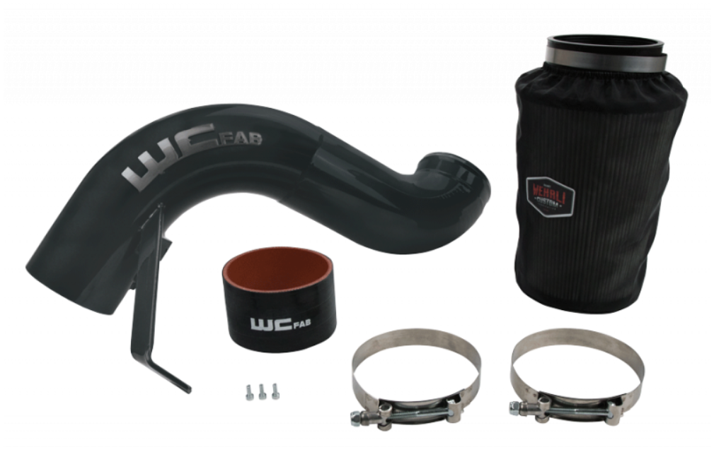WCFab 2007.5-2009 6.7 Cummins 4" Intake Kit
