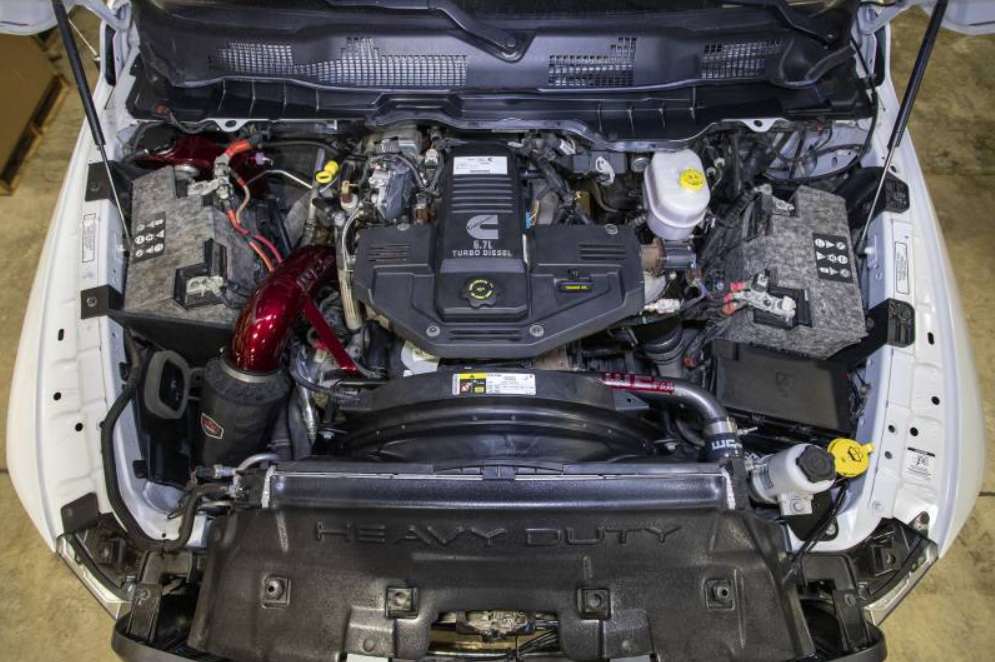 WCFab 2007.5-2009 6.7 Cummins 4" Intake Kit