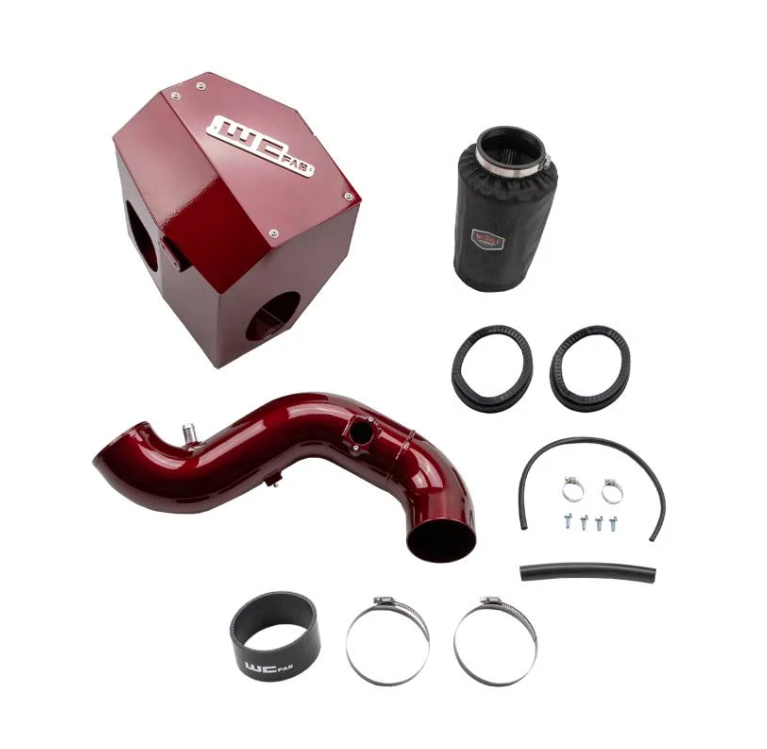 WCFab 2013-2018 6.7 CUMMINS 4" INTAKE KIT WITH AIR BOX