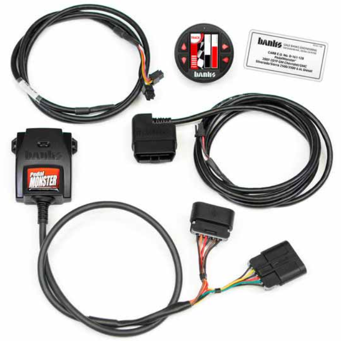 BANKS POWER 64322-C PEDALMONSTER KIT WITH IDASH 1.8 SUPERGAUGE