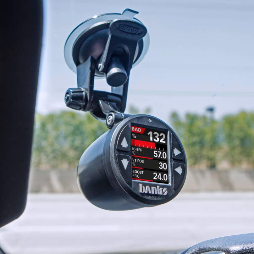 BANKS POWER 63341 SUCTION CUP GAUGE POD