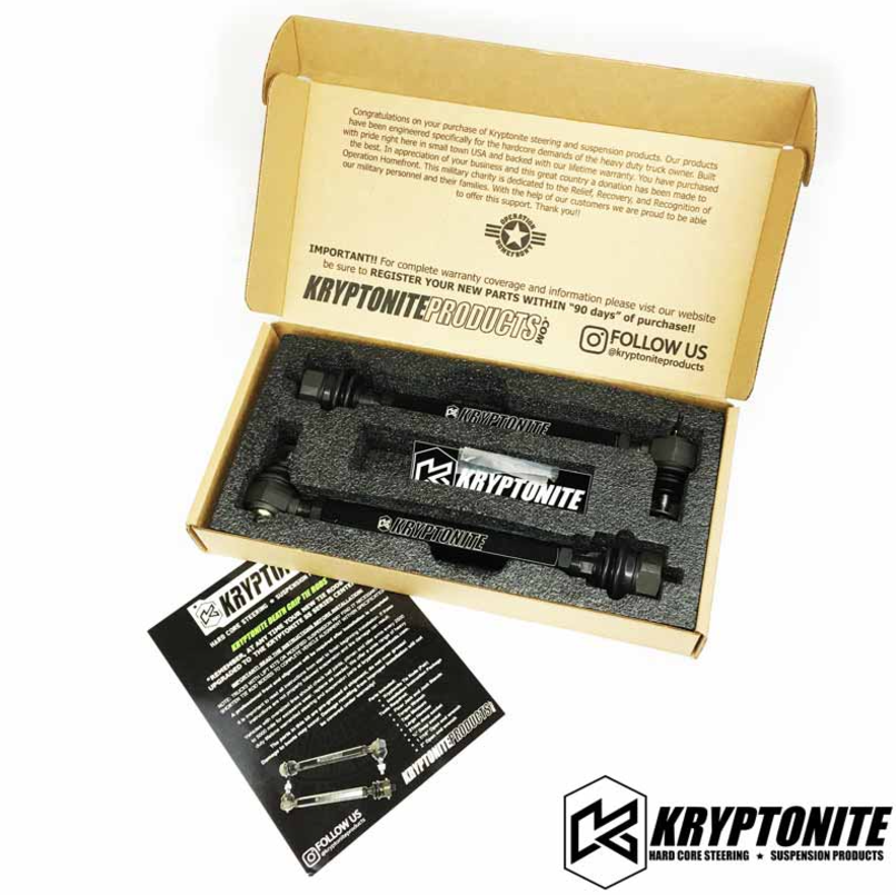 KRYPTONITE DEATH GRIP TIE RODS KRTR11