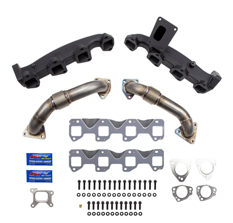 2017-2025 L5P Duramax Billet Exhaust Manifold & 2" Stainless Up Pipe Kit
