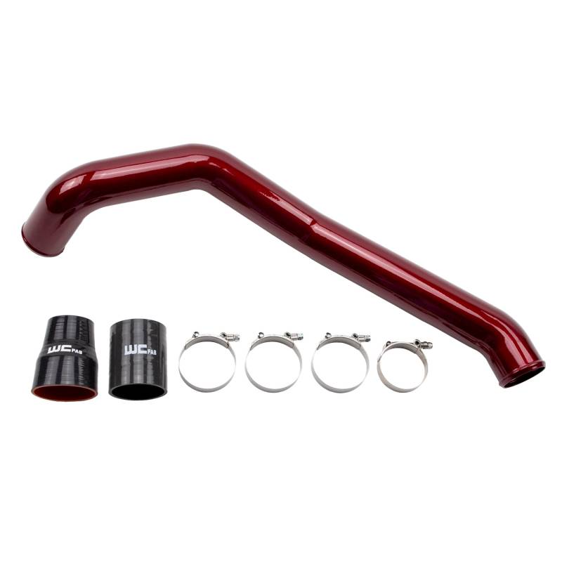 WCFab 2004.5-2010 LLY/LBZ/LMM Duramax Driver (Hot) Side 3" Intercooler Pipe Kit