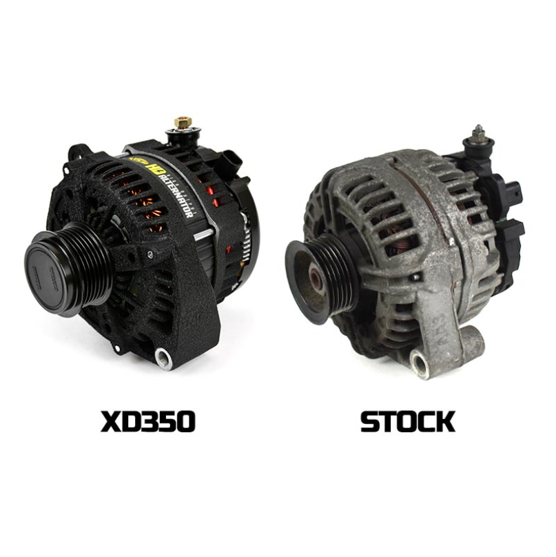 XDP HD HIGH OUTPUT ALTERNATOR (NEW) WRINKLE BLACK XD350