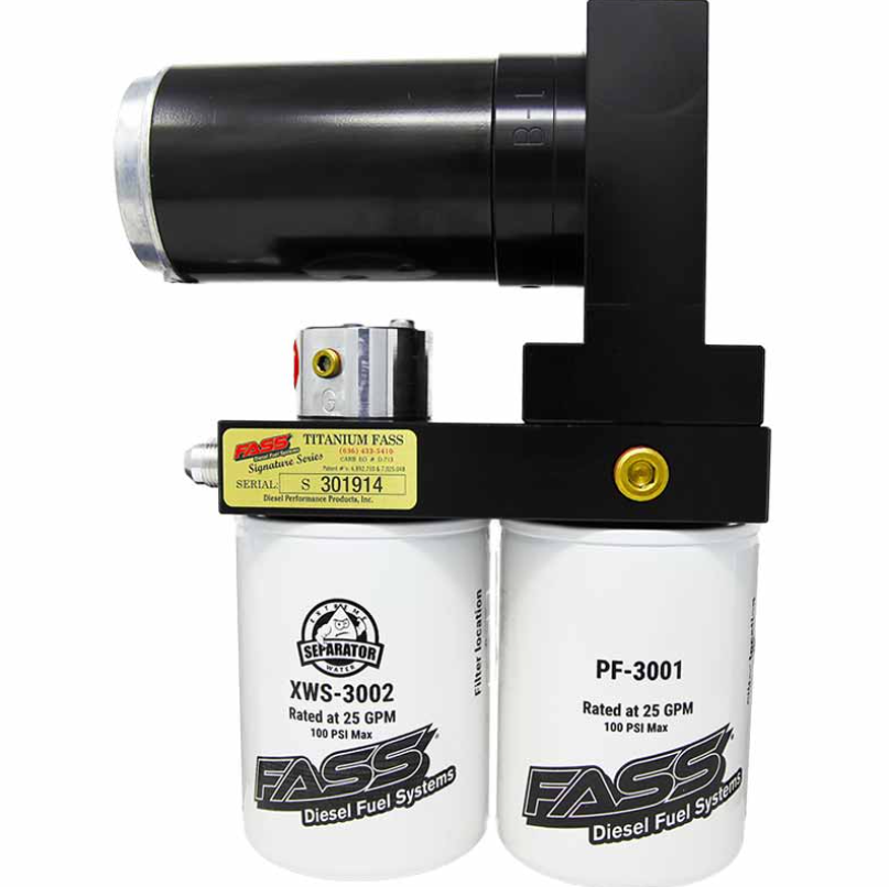 FASS TSC13250F220G Titanium Signature Series 220GPH Fuel System